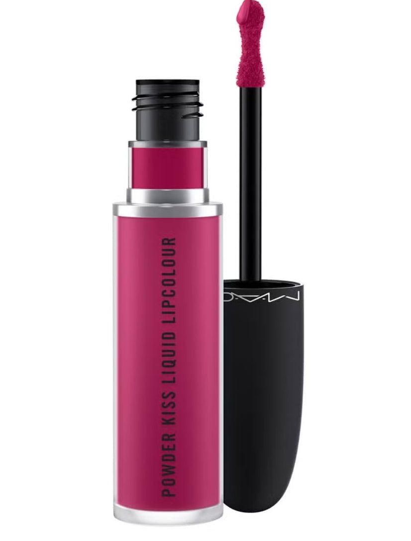 MAC Powder Kiss Liquid Lip Colour - Make it Fashun!