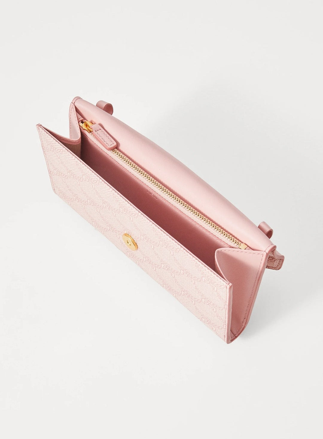 MCM Himmel Lauretos Wallet Himmel on Chain Gelbörse Silver Pink