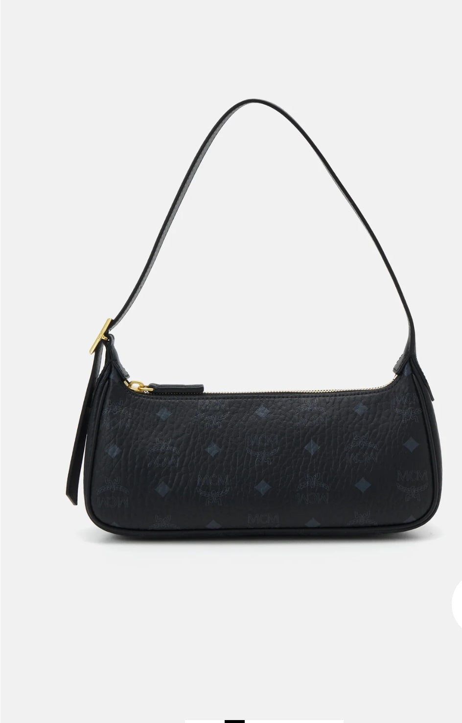 Mcm Aren Shoulder Bag Schwarz