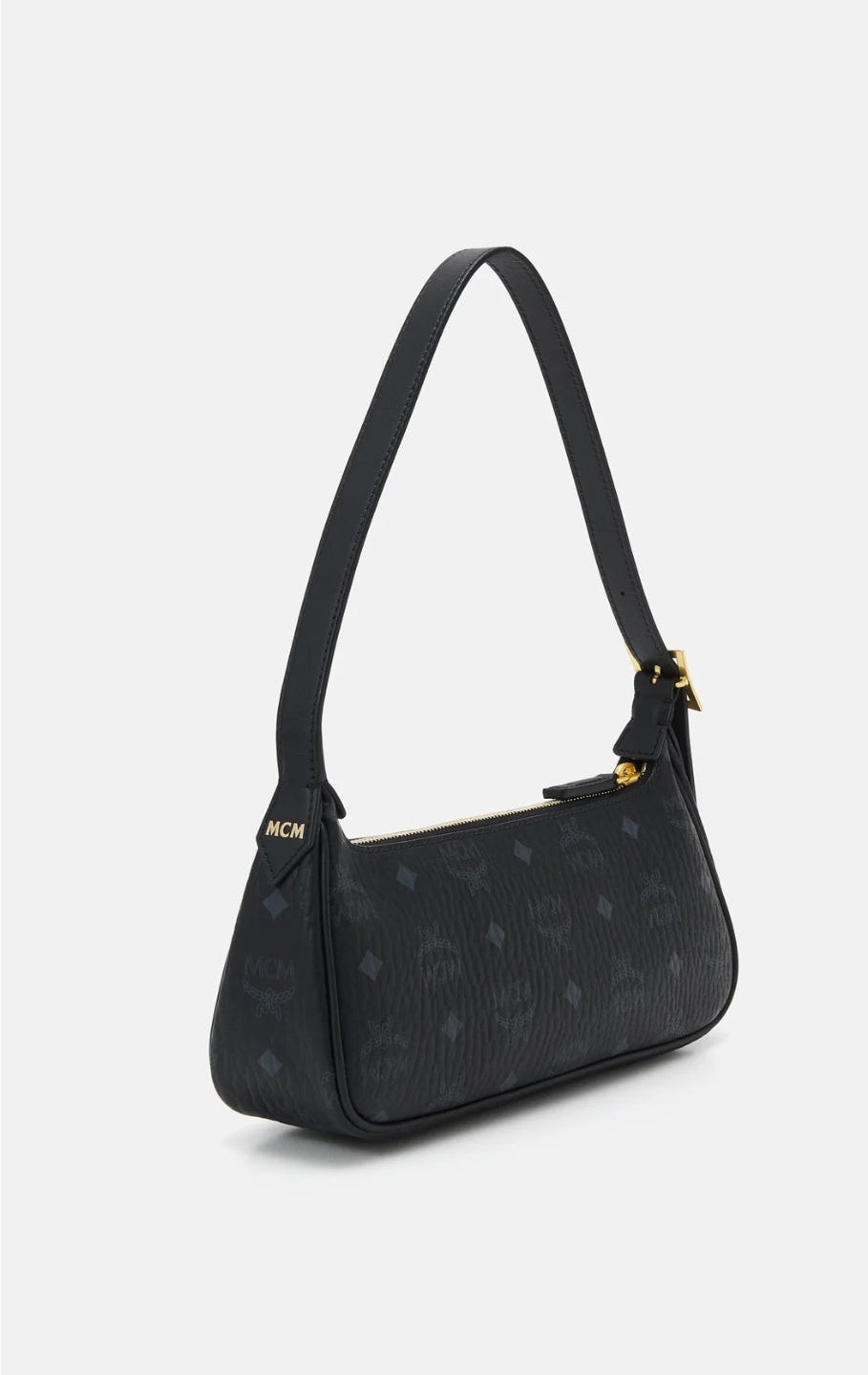 Mcm Aren Shoulder Bag Schwarz