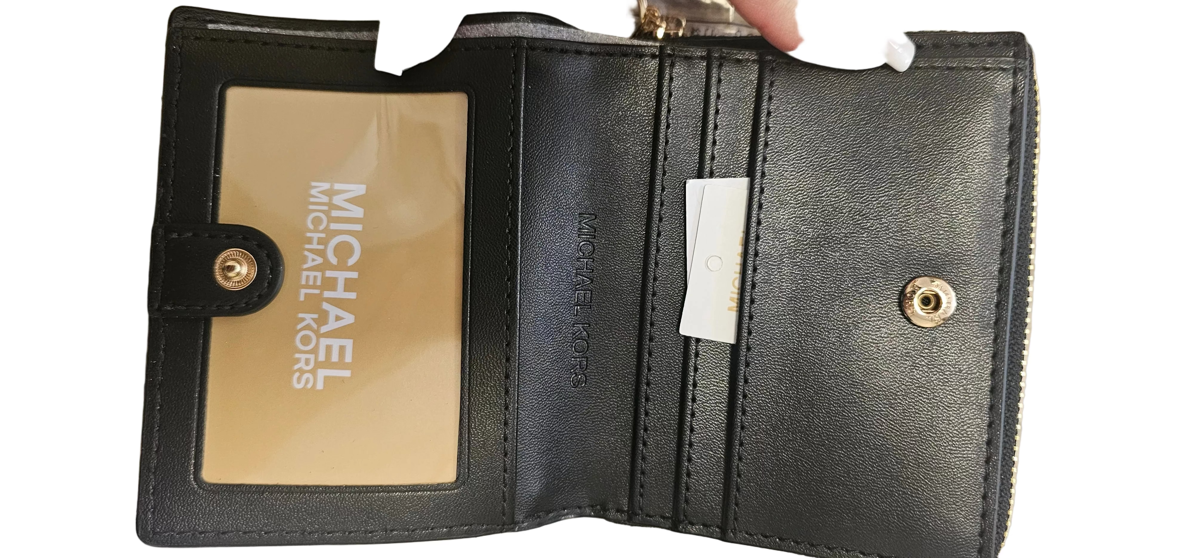 Michael Kors Gelbörse SCHWARZ/ BLACK