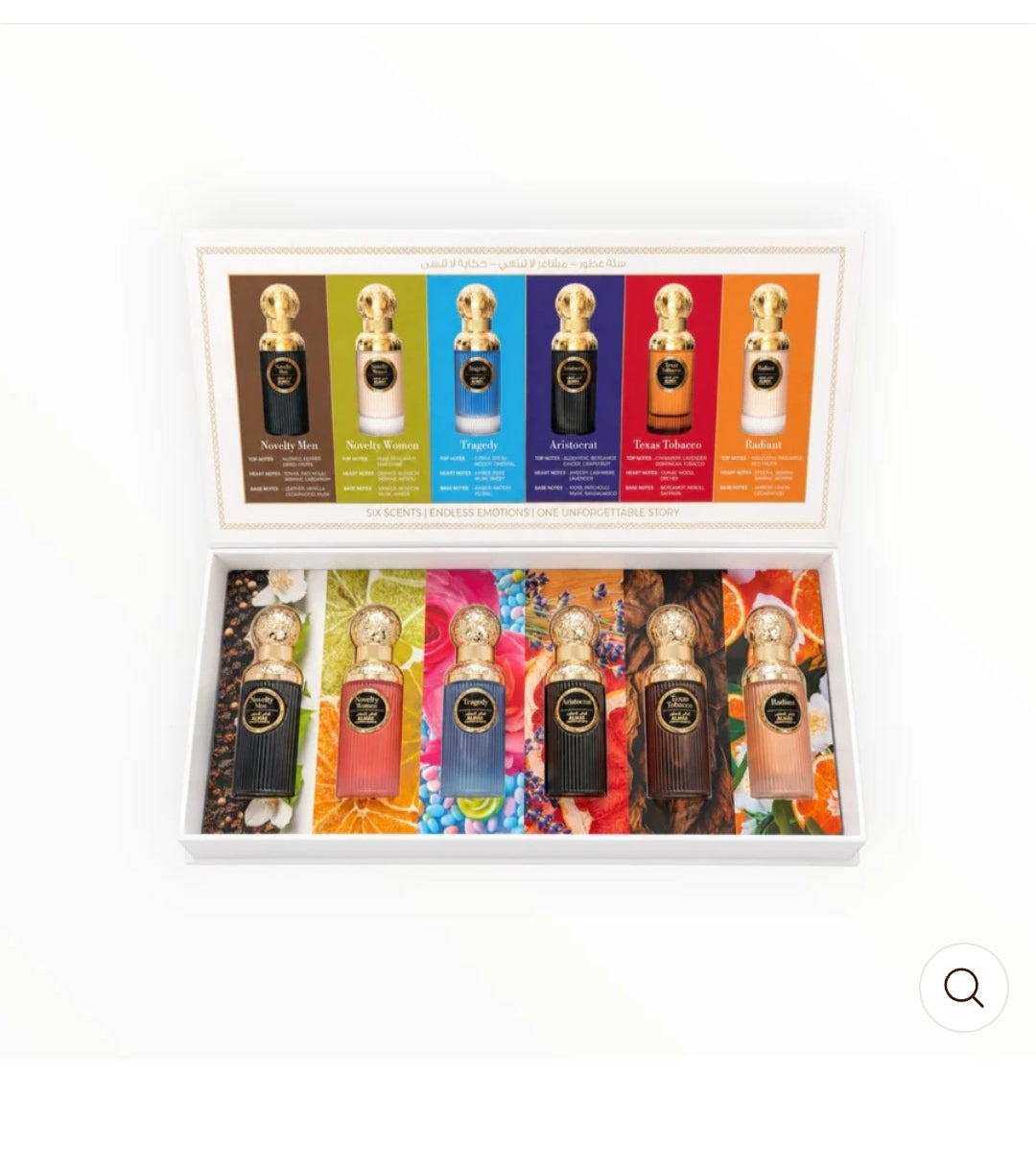 LE BONHEUR Scented Stories EDP 6×30 ml