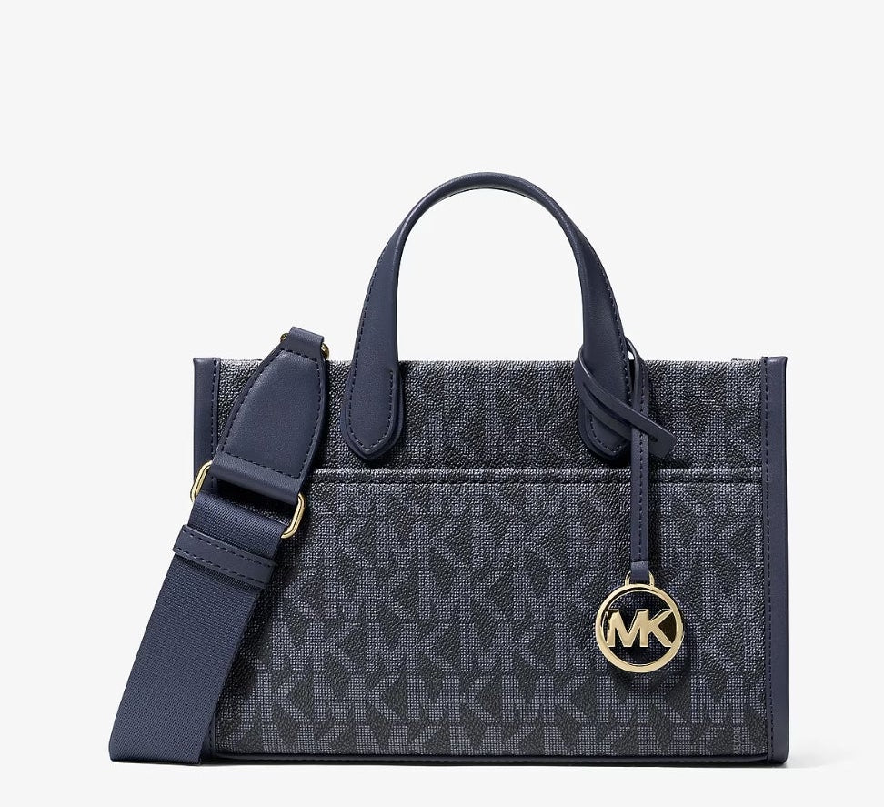 Michael Kors Messenger-Tasche Gigi Small mit Signature-Logomuster Admiral