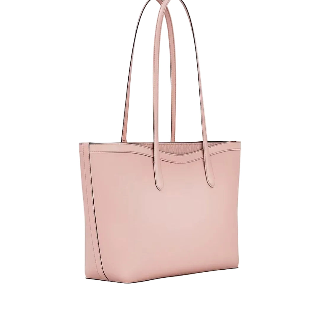 Michael Kors Arden Large Pebbled Leather Tote Bag Powder Blush