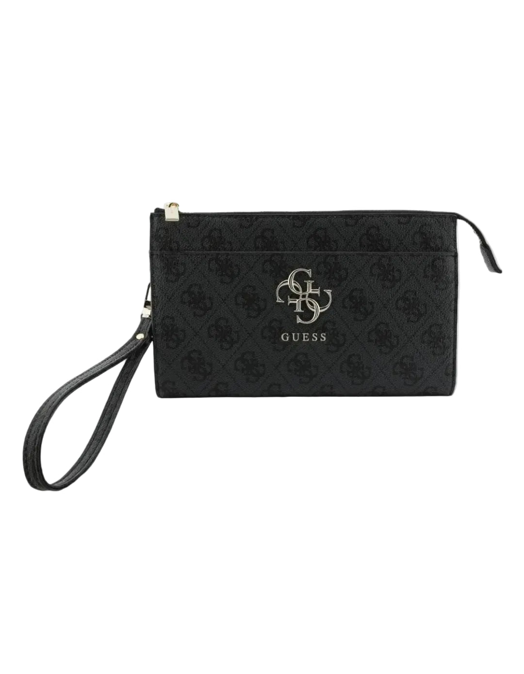 Guess Clutch 4G Big Metal Umhängetasche - Smartphone Tasche Schwarz