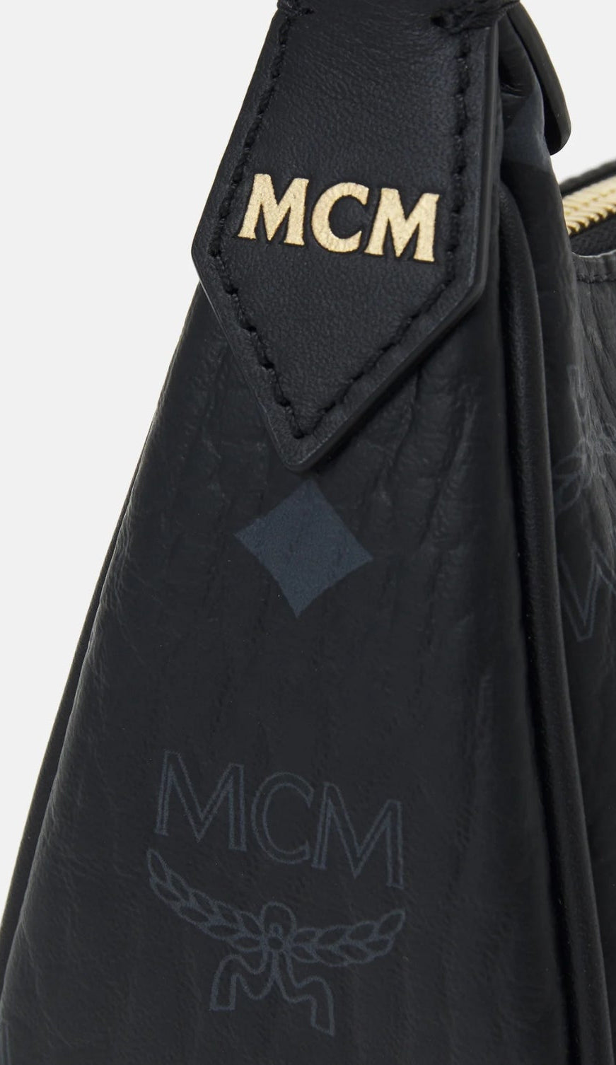 Mcm Aren Shoulder Bag Schwarz