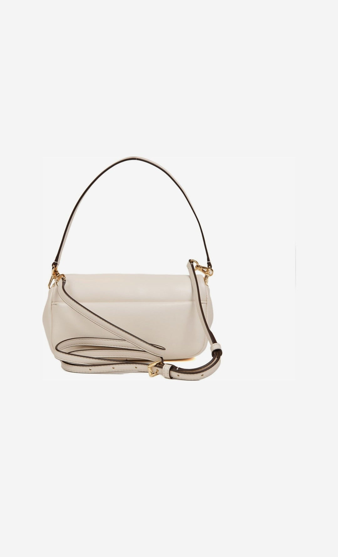 Michael Kors Soho Cony Pouchette Light Cream