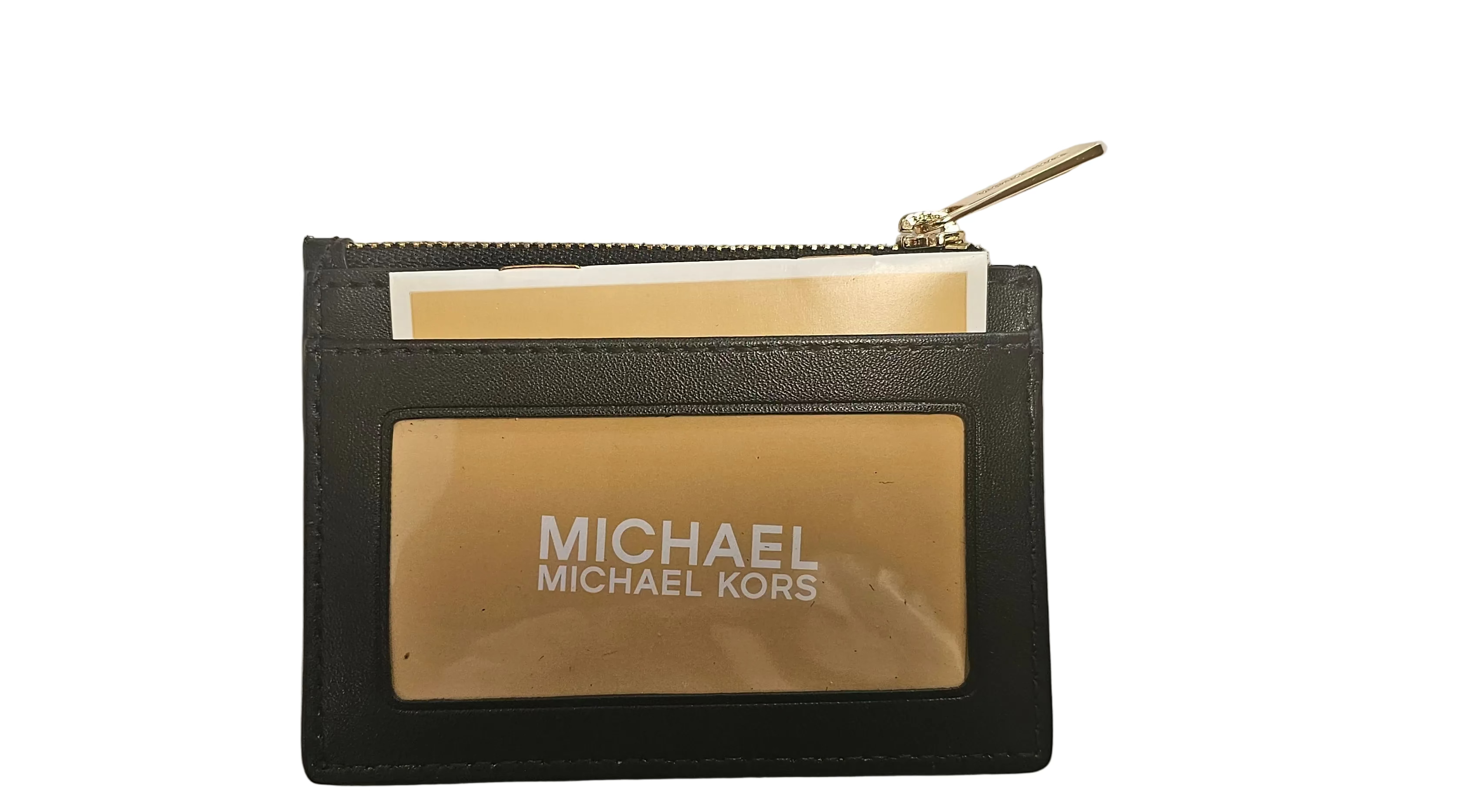 Michael Kors Card Case mit Schlüsselanhänger Schwarz / Black