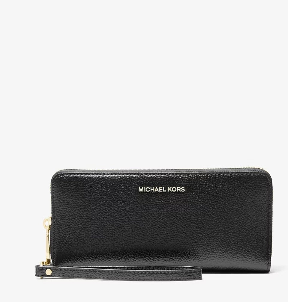Michael Kors
Große längliche Brieftasche Jet Set Travel Large aus gekrispeltem Leder