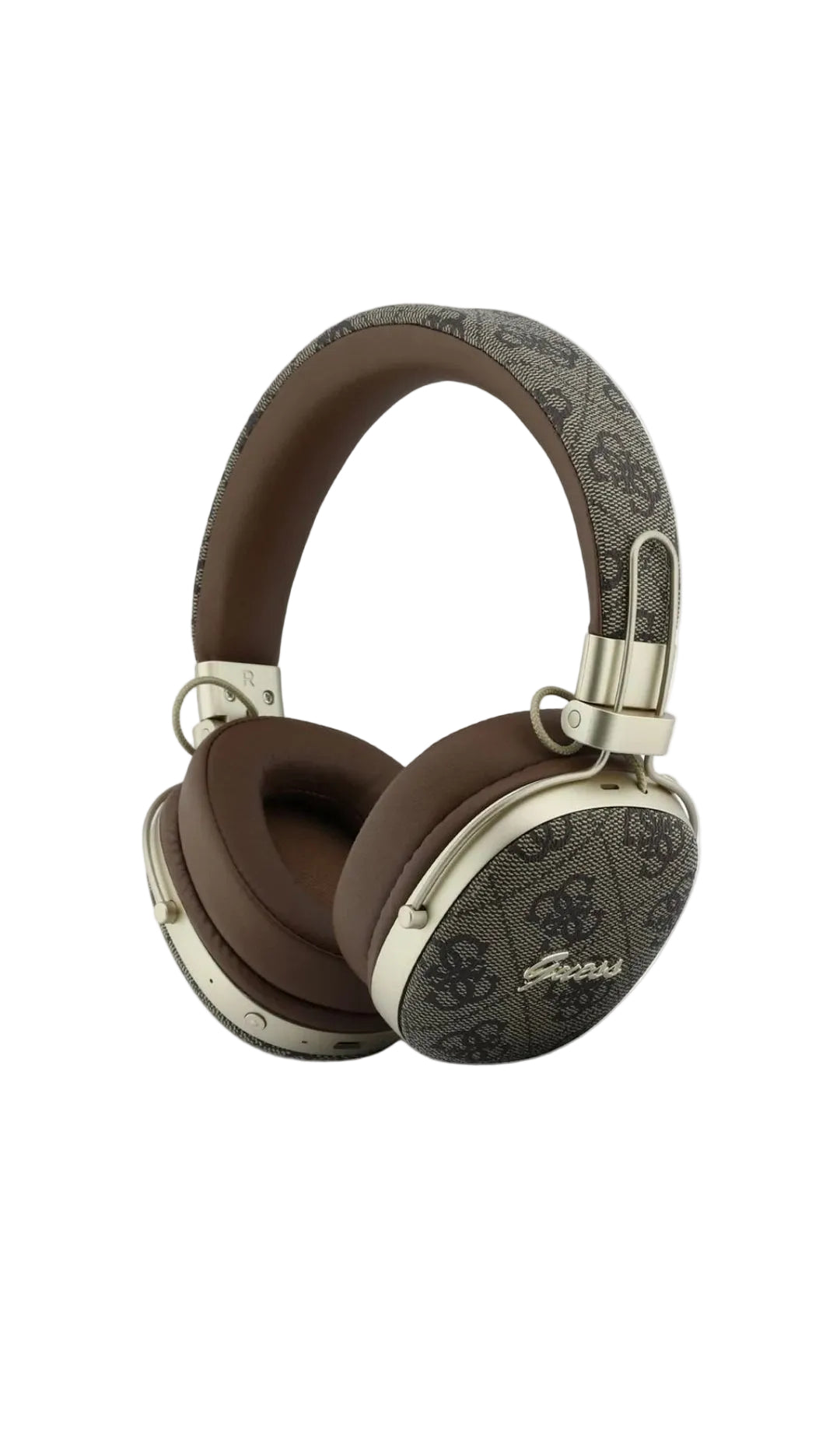 Guess 4G Metal Logo Max Headphones Over Ear Bluetooth Kopfhörer Braun