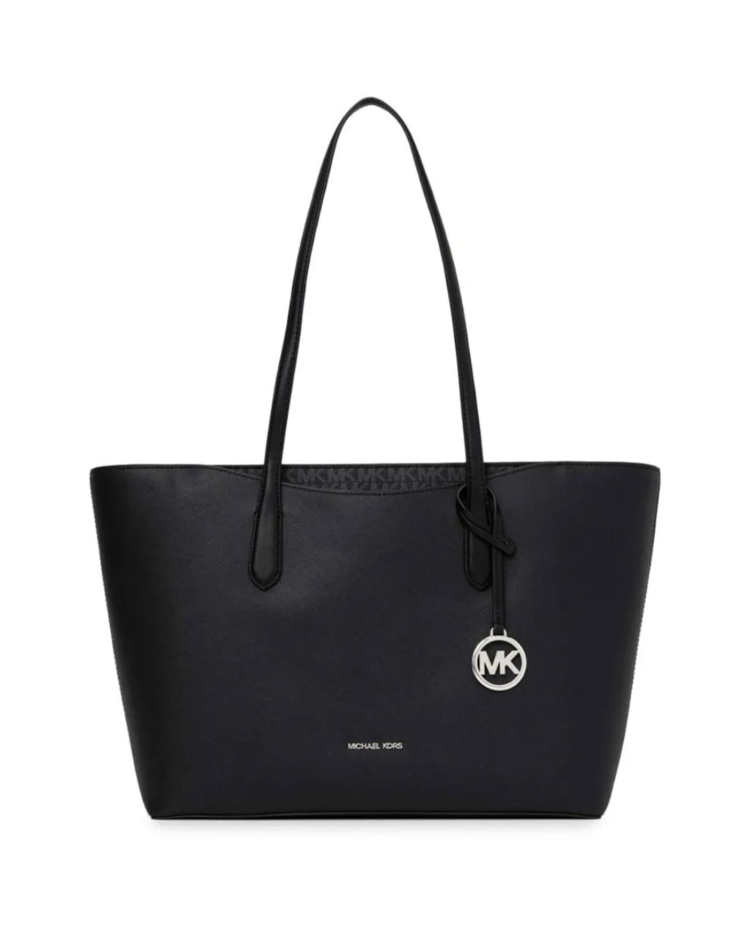 Michael Kors Arden Large Pebbled Leather Tote Bag Black / Schwarz