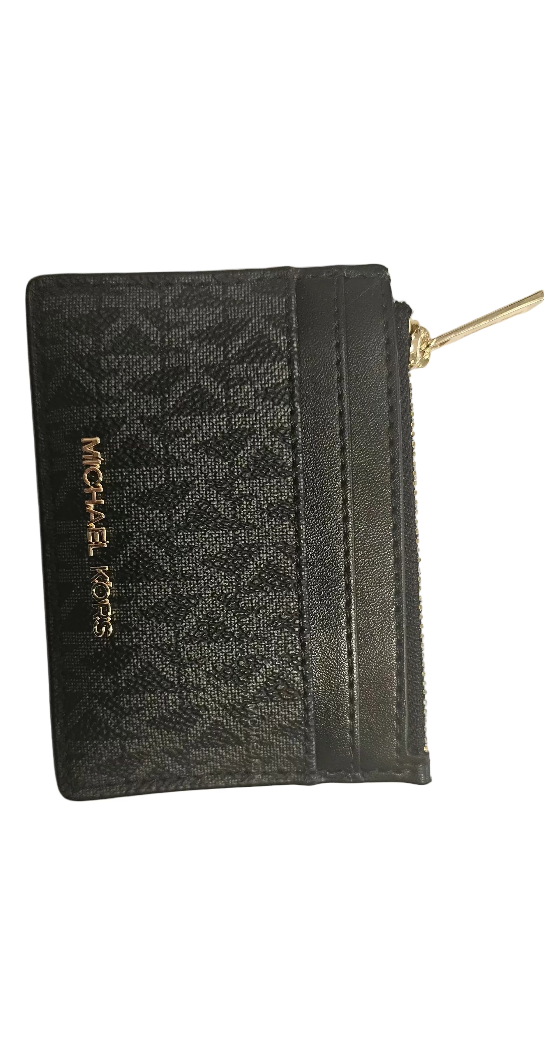 Michael Kors Card Case mit Schlüsselanhänger Schwarz / Black