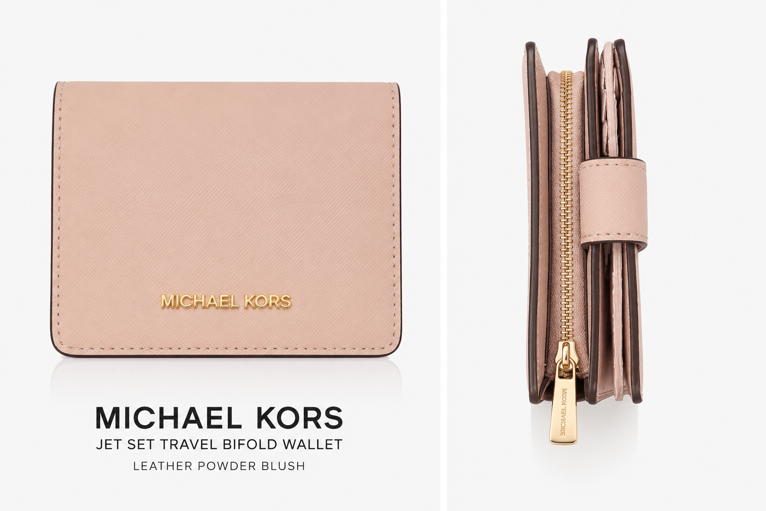 Michael Kors Jet Set Travel Gelbörse Powder Blush