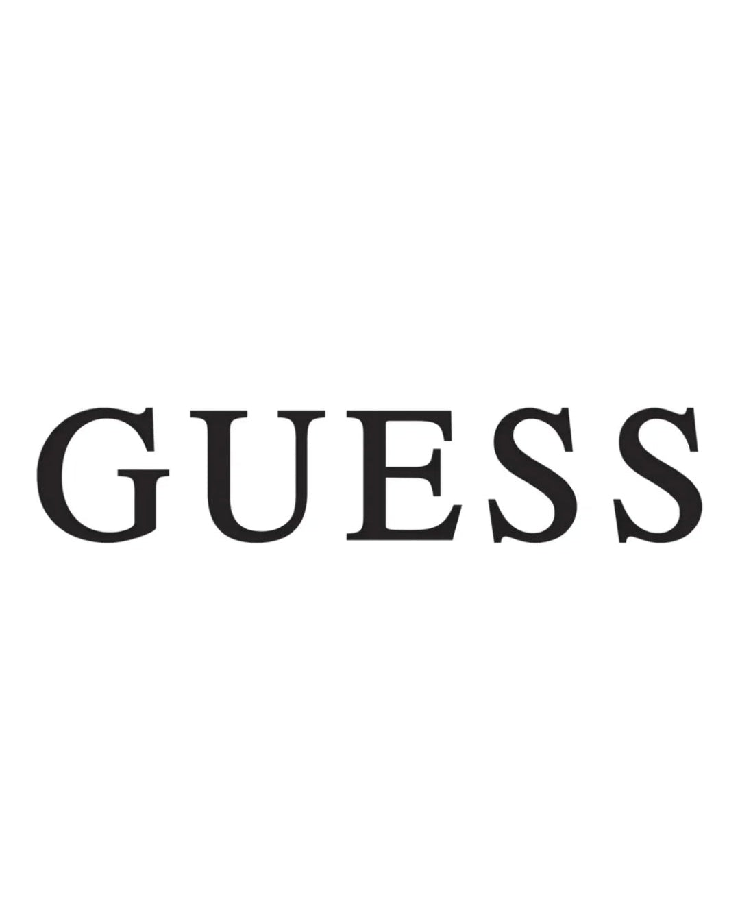 Guess Charms TWS In Ear Bluetooth Kopfhörer bedruckt mit klassischem Logo und Anhänger, Schwarz