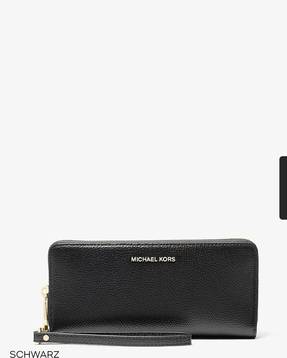 Michael Kors
Große längliche Brieftasche Jet Set Travel Large aus gekrispeltem Leder