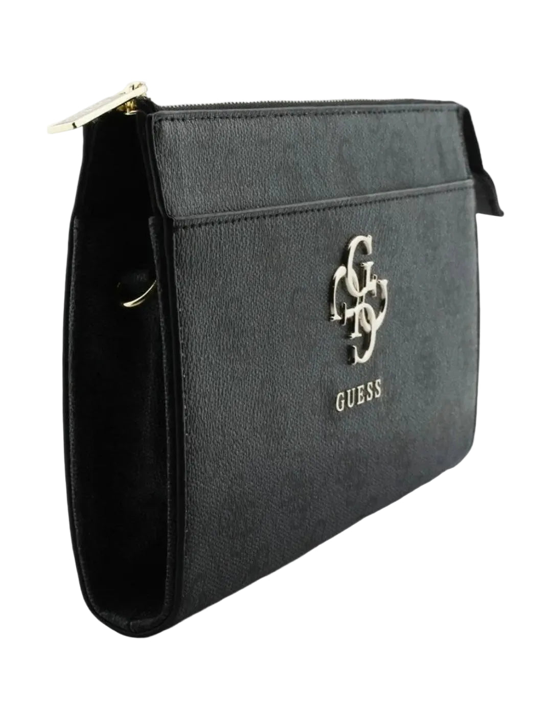Guess Clutch 4G Big Metal Umhängetasche - Smartphone Tasche  Schwarz