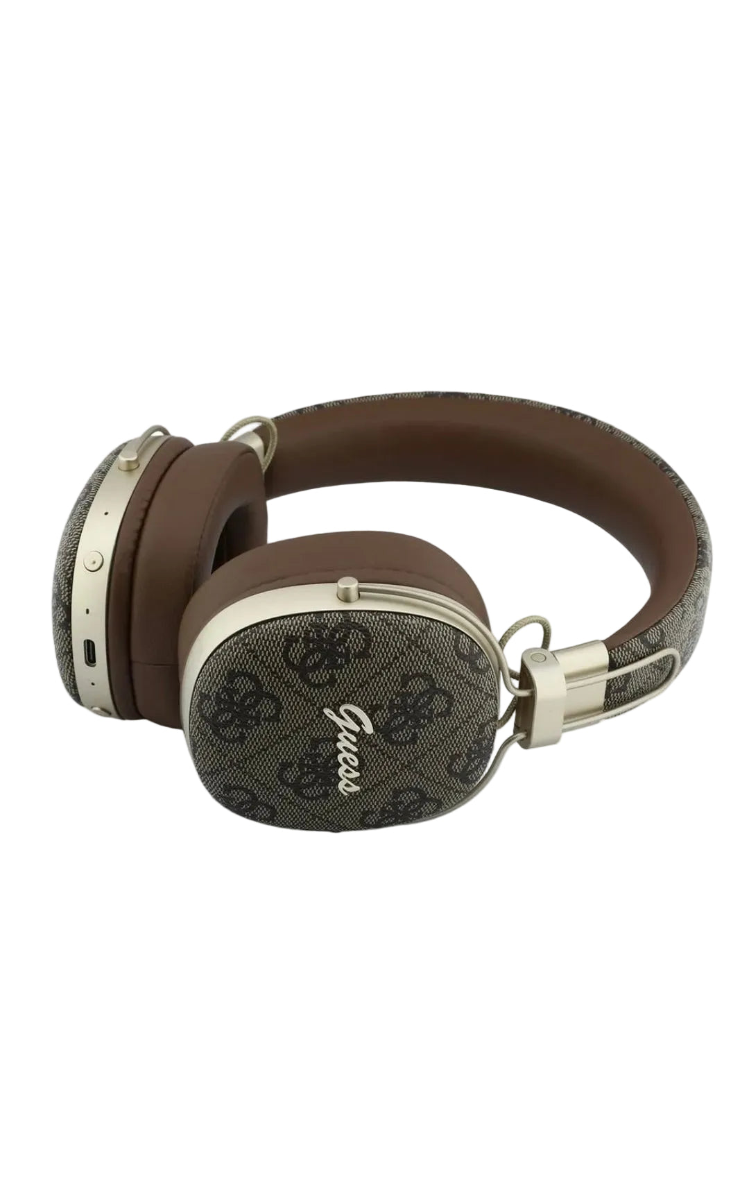 Guess 4G Metal Logo Max Headphones  Over Ear Bluetooth Kopfhörer Braun
