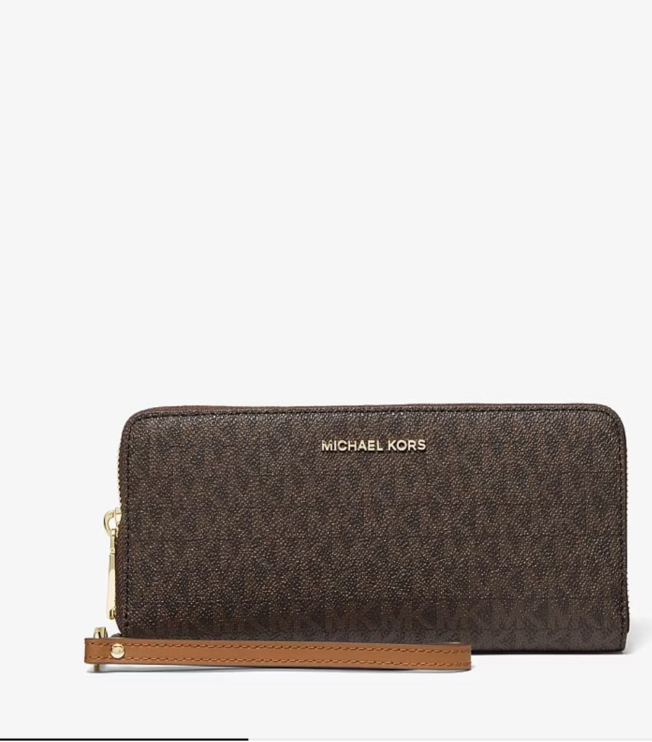 Michael Kors Große längliche Brieftasche mit Logo