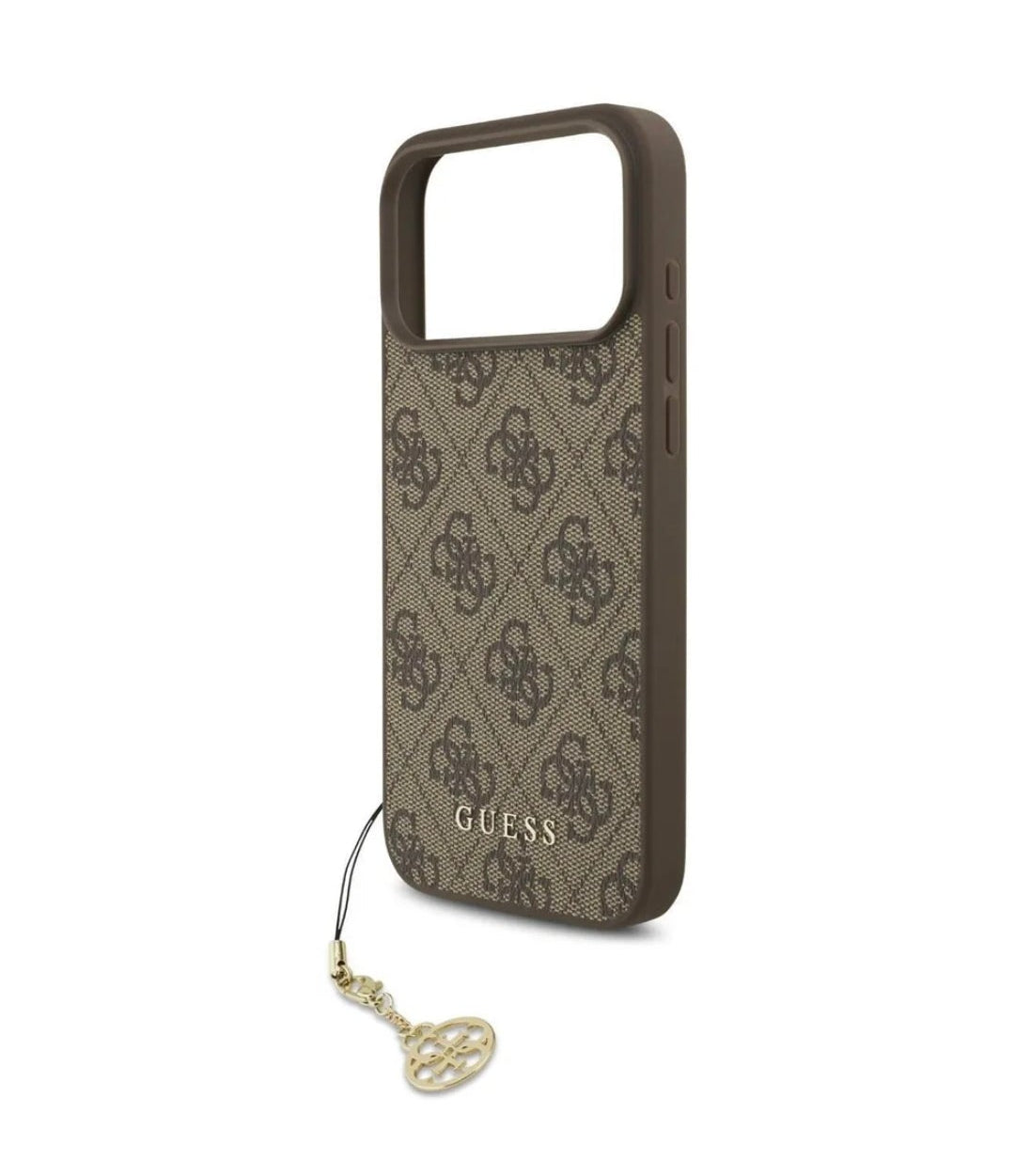 Guess 4g Charms Collection Magsafe Iphone 17 Pro Handyhülle Braun Braun One Size