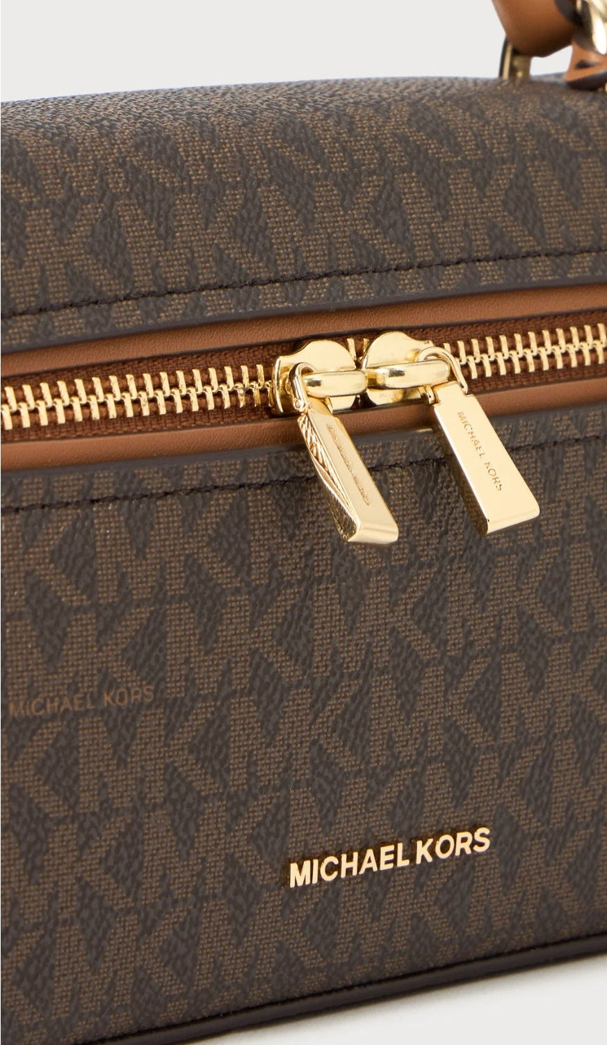 Michael Kors Wandelbare Umhängetasche Jana Extra-Small mit Signature-Logomuster