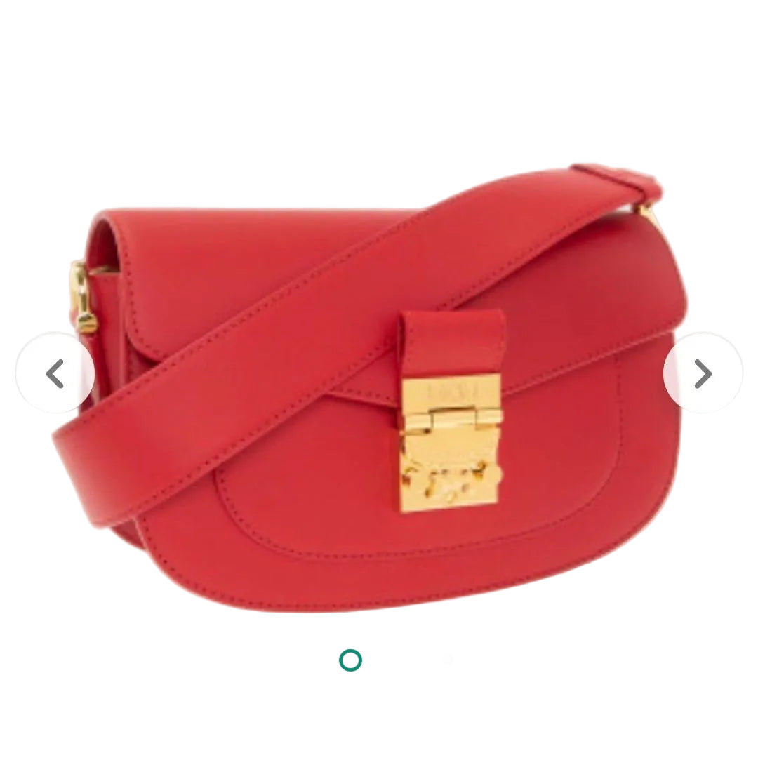 Mcm Shoulder Crossbody Red