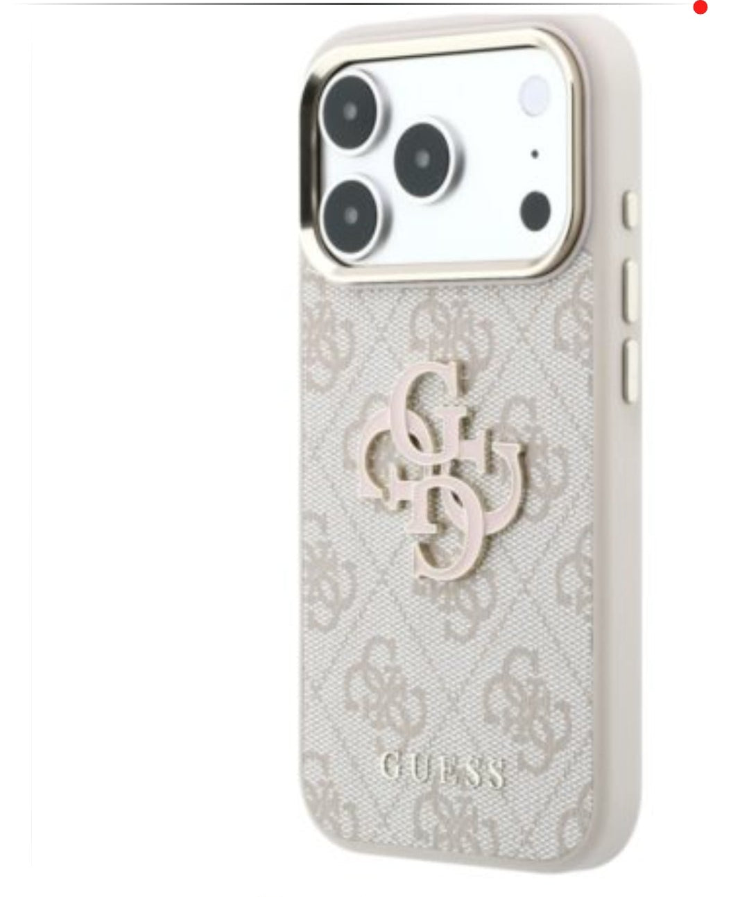 Guess 4G & Big Resin Logo Handyhülle  18 Pro Max / 17 Pro Max iPhone