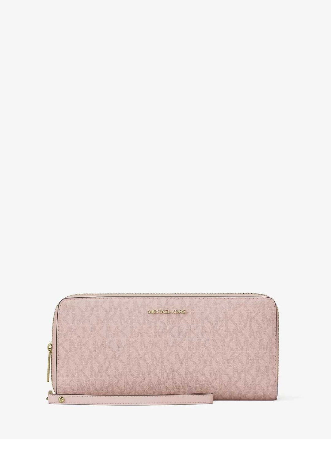 Michael Kors  powder Blush jet set travel Gelbörse mit Logo