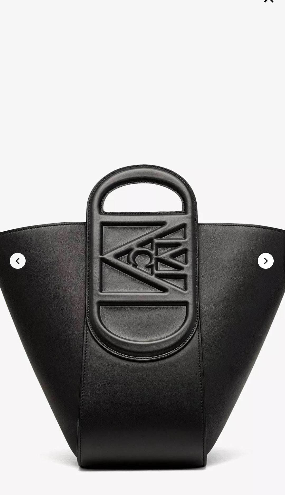 Mcm Tote Travia Shoulder Bag in Spanish Nappa Leder