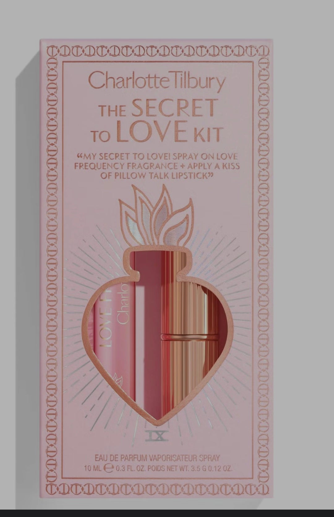 THE SECRET TO LOVE KIT
LIMITED EDITION FRAGRANCE & LIP KIT in Wert von 59 Euro