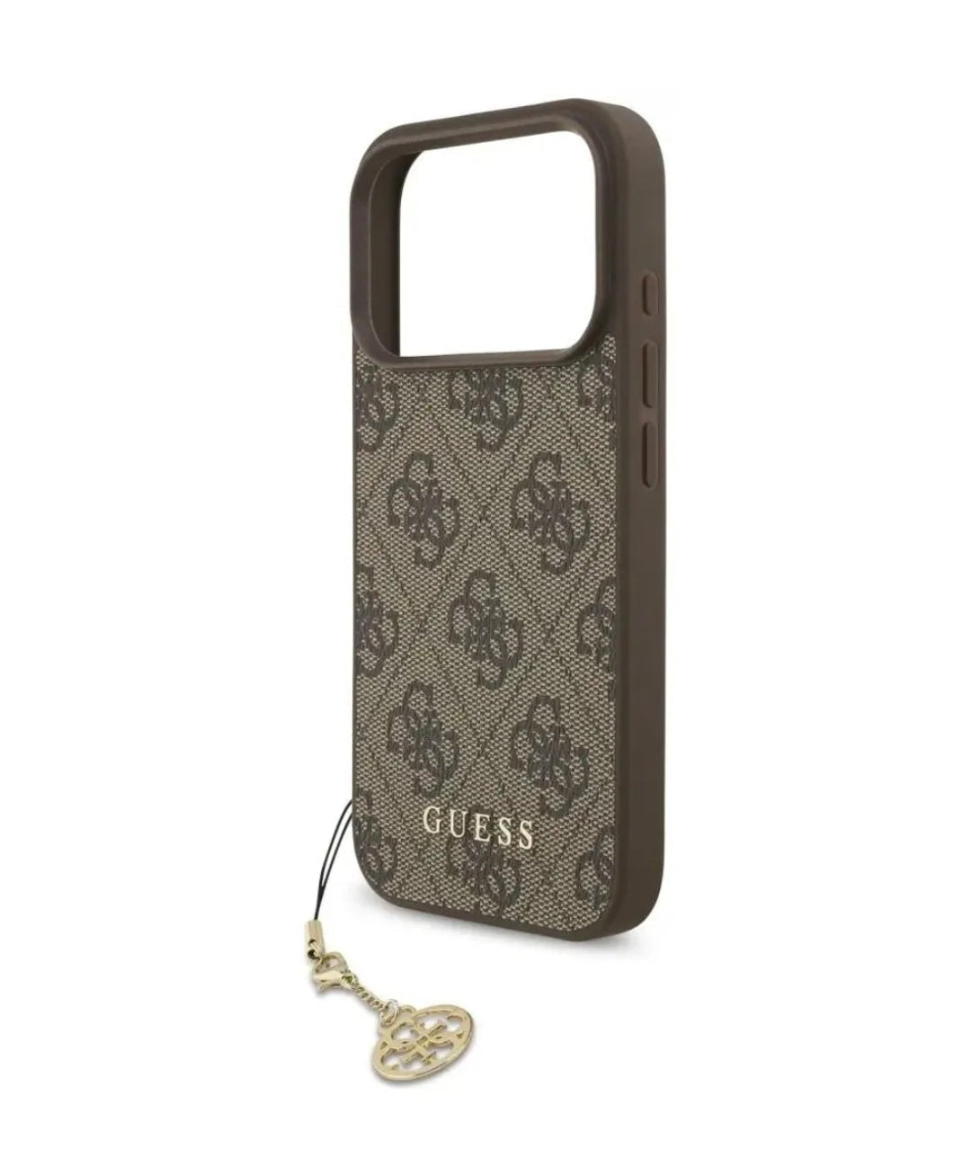 Guess 4g Charms Collection Magsafe Iphone 17 Pro Handyhülle Braun Braun One Size