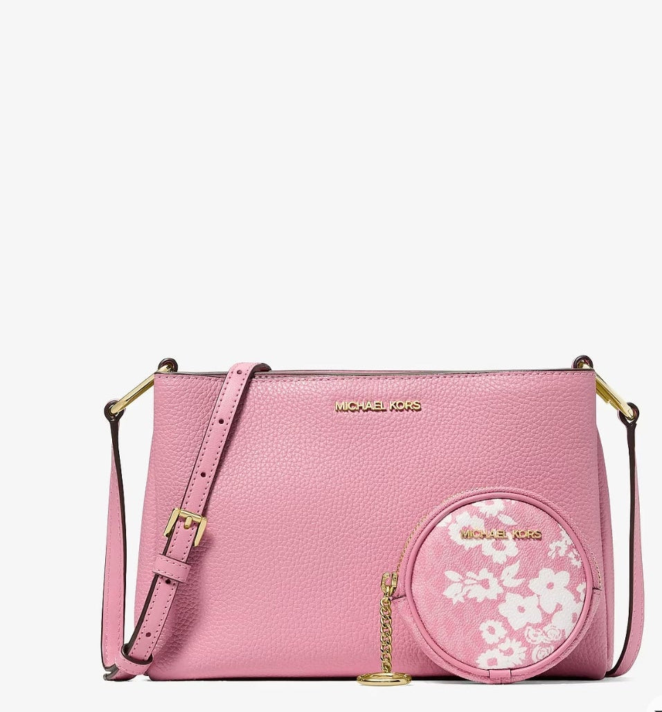 Michael Kors
Trisha Pebbled Leather Crossbody Bag With Pouch