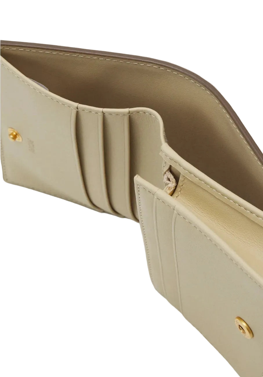 Mcm Tracy sall Wallet mini Geldbörse Beige