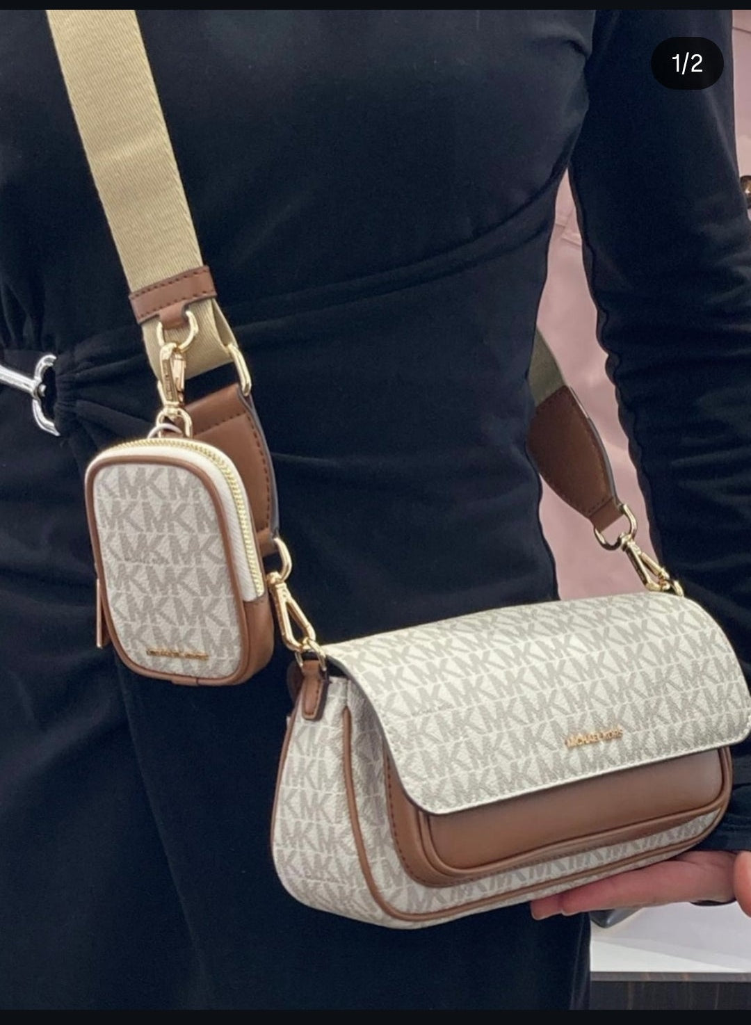 Michael Kors Jet Set Travel Vanilla