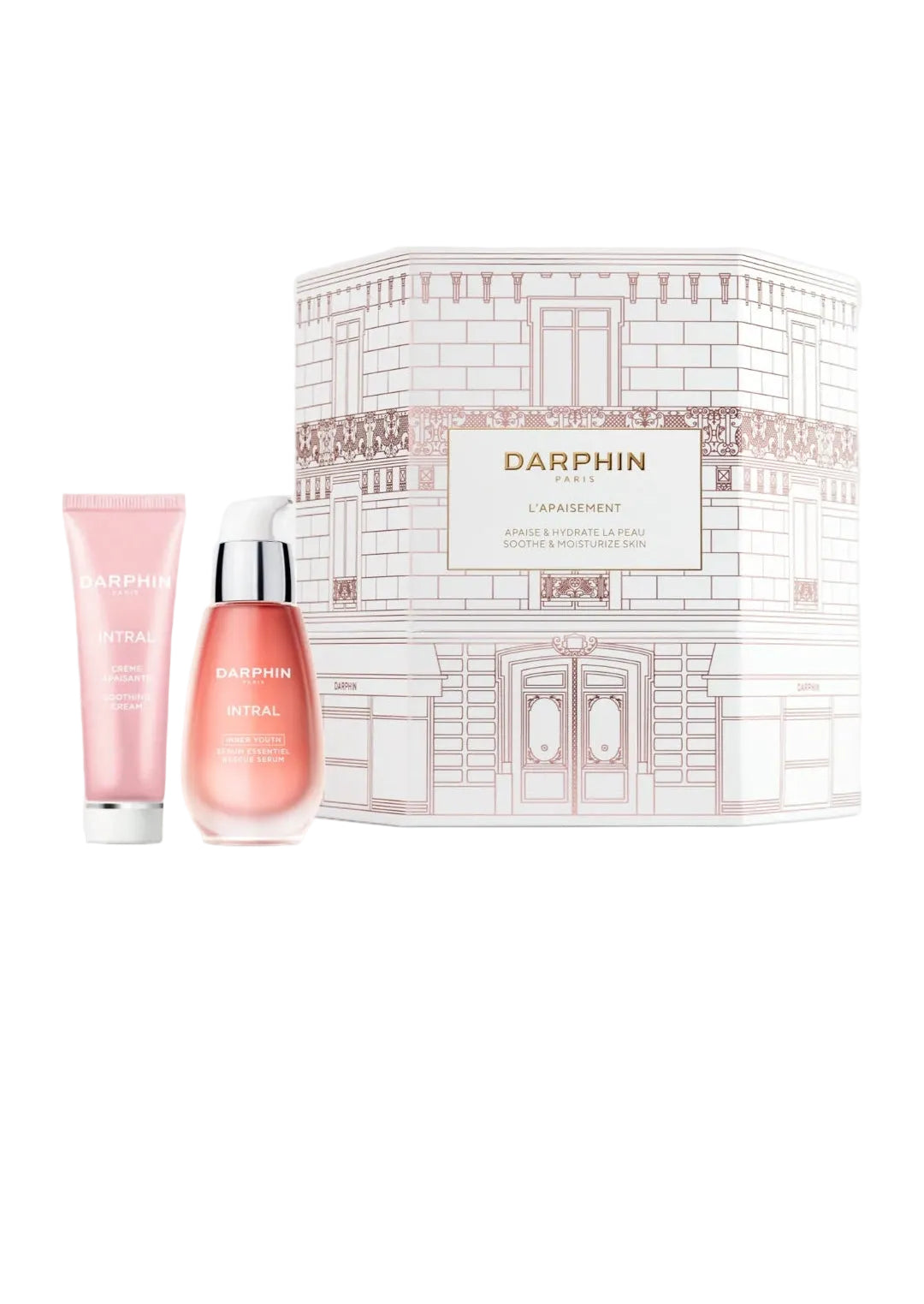 Darphin Paris 2 Set INTRAL Inner Youth Rescue Serum – 30 ml
INTRAL Soothing Cream – 20 ml