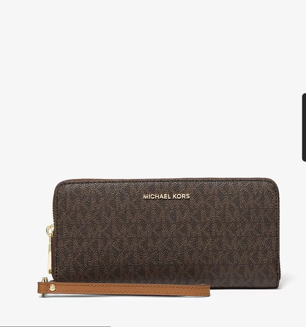 Michael Kors Große längliche Brieftasche mit Logo