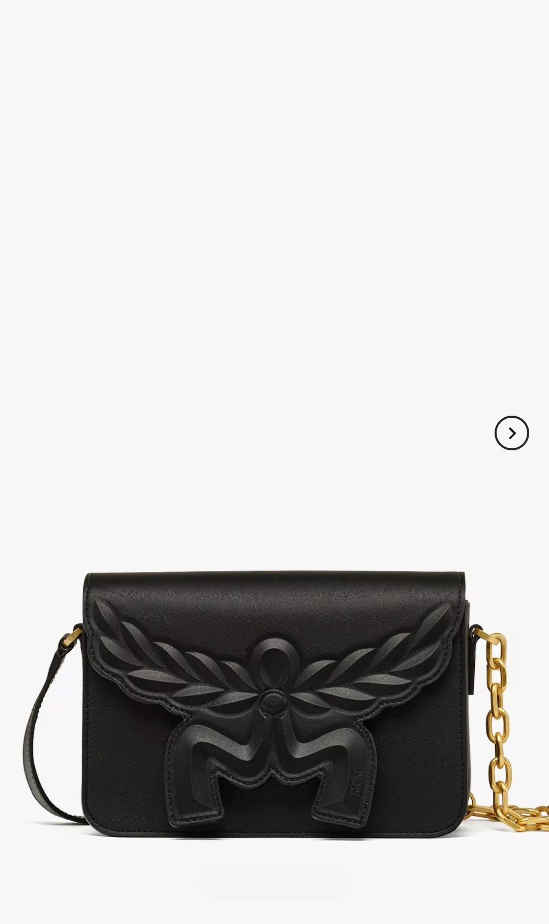Mcm Himmel Crossbody Umhängetasche Schwarz / Black