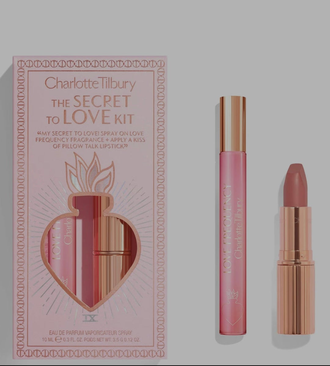 THE SECRET TO LOVE KIT
LIMITED EDITION FRAGRANCE & LIP KIT in Wert von 59 Euro