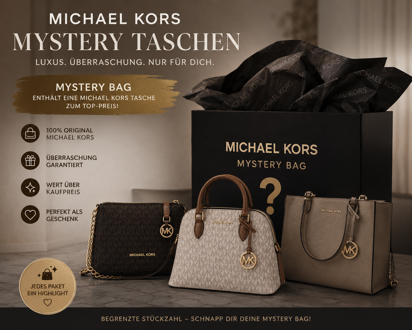 Mk Mystery Tasche