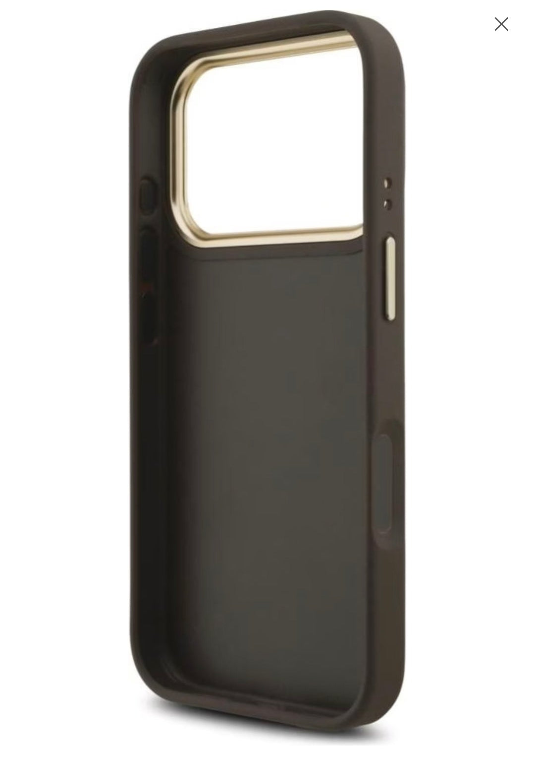 Guess - Big 4G Classic Logo with Big Strap  crossbody strap Metal Buttons (GUHCP17LP4G4BCSW) - iPhone 17 Pro - Brown
