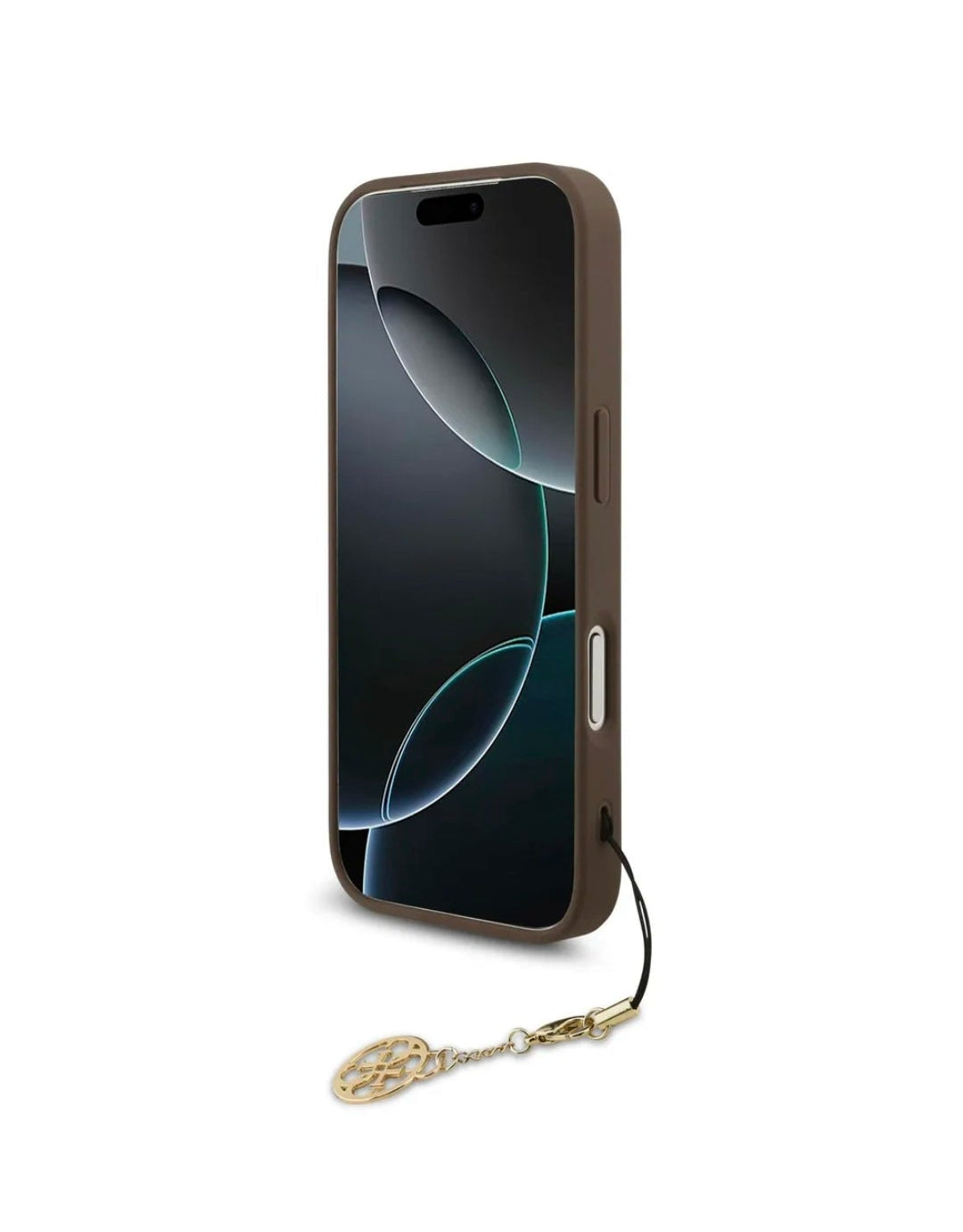 Guess 4g Charms Collection Magsafe Iphone 17 Pro Handyhülle Braun Braun One Size