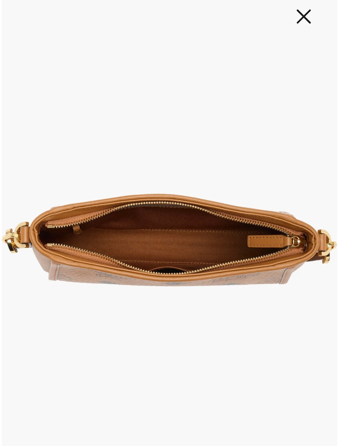 MCM Aren Monogram Shoulder Bag
