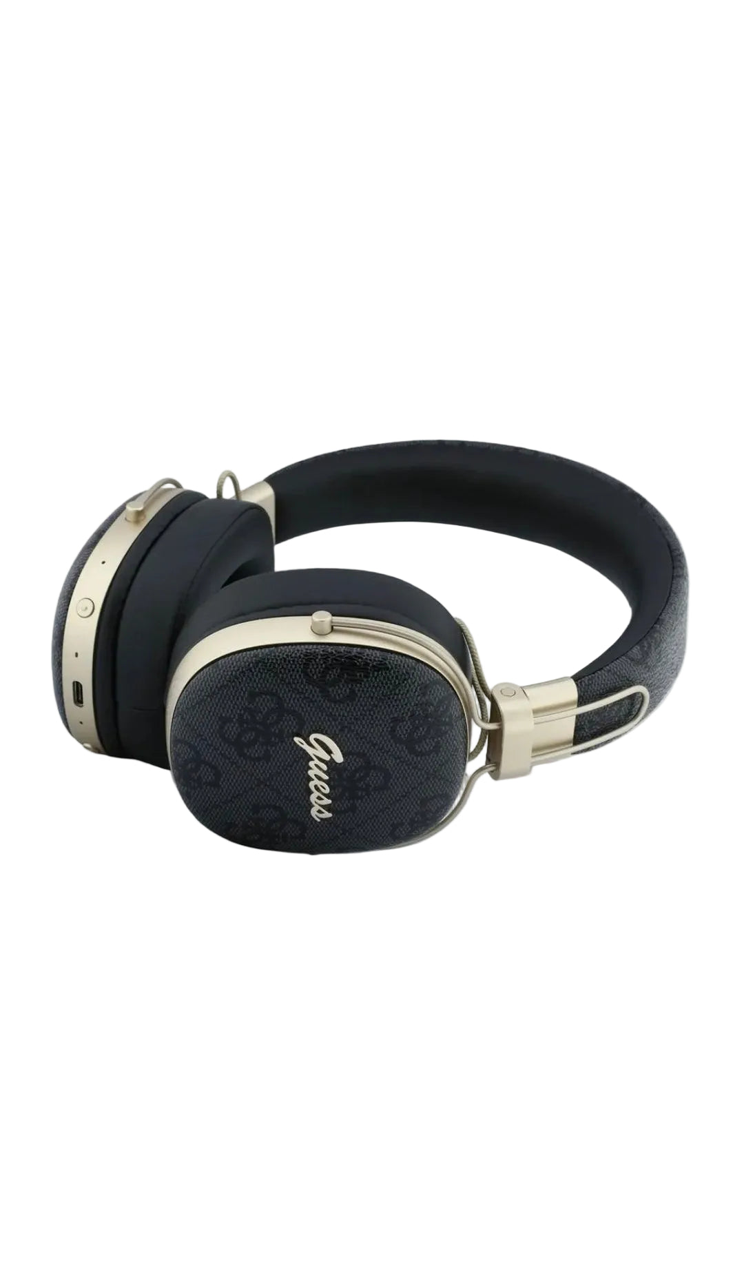 Guess 4G Metal Logo Max Headphones  Over Ear Bluetooth Kopfhörer Schwarz